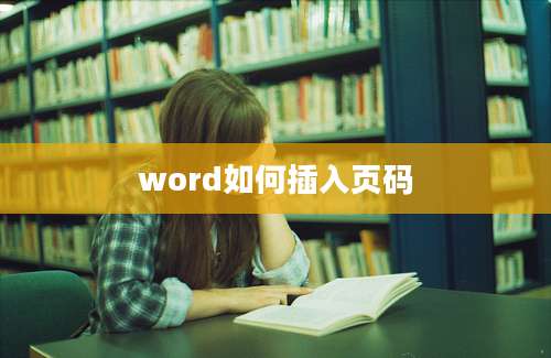 word如何插入页码